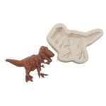 Szilikon fondant és marcipán mintázó – dinoszaurusz