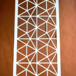 Torta sablon, stencil – modern– csempe (HX-L)