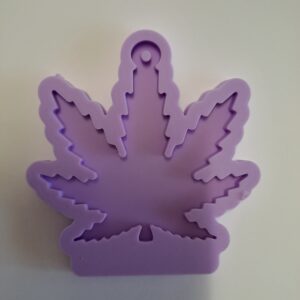 Juharlevél szilikon forma