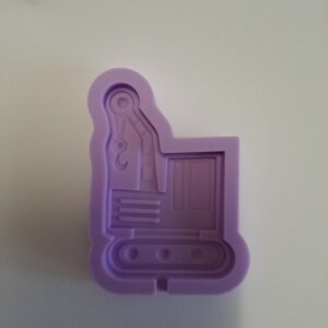 Munkagépet mintázó szilikon-Daru