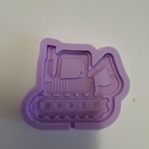 Munkagépet mintázó szilikon-markoló