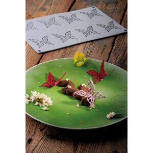 Pillangó szilikon forma, 8 db-os, 20×30 cm