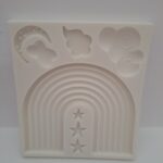 Szilikon szivárvány és égbolt mintázó