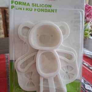 Mackó lány szilikon forma