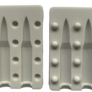 Szilikon forma töltények 2db