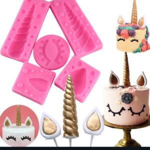 Szilikon unikornis szett