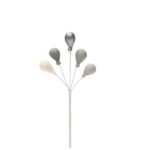 Cukorlufi beszúró - ezüst