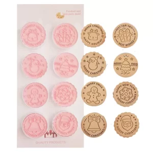 Karácsonyi kiszúró és pecsételő szett