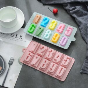 Szilikon szám kiöntő forma