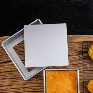 Négyzetalakú tapadásmentes tortaforma 15cm