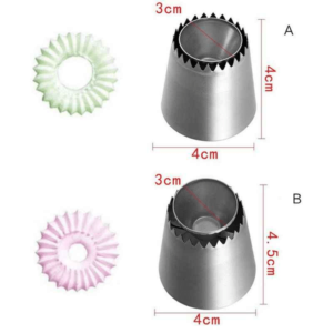 Habcsók kinyomó cső szett
