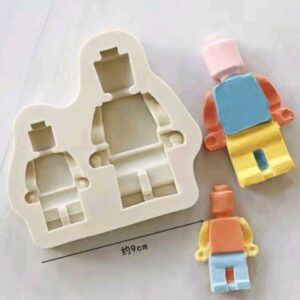 Szilikon legóember formázó