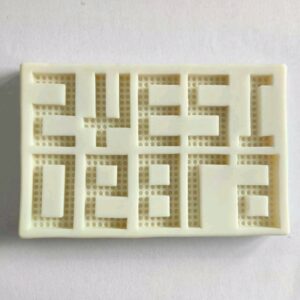 Szilikon fondant forma-Pöttyös számok