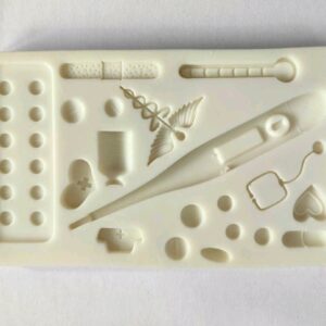 Szilikon fondant mintázó-Orvosi eszközök 8,3*15,5cm