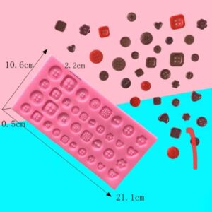 Gombok szilikon mintázó