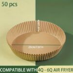 Kör alakú Air Fryer sütőpapír 20cm