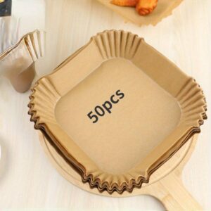 Négyzetalakú Air Fryer sütőpapír 20cm