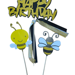 Méhecskés tortadísz