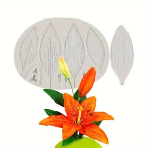 Virág És Levél Szilikon Forma