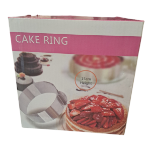Állítható tortaforma 15cm magas