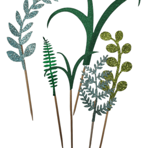 Levél torta dekor szett