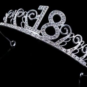 Tiara arany ,ezüst színben