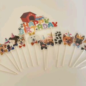 Happy Birthday kutyás szett