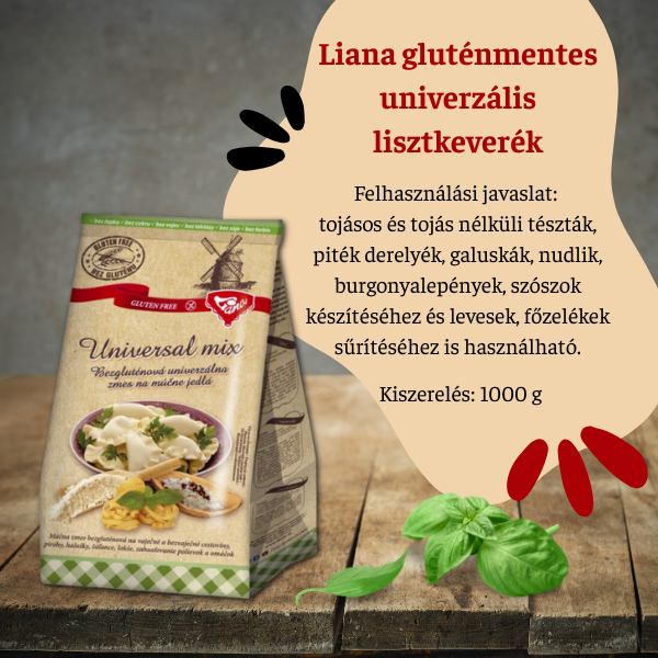 Liana gluténmentes univerzális lisztkeverék 1000g