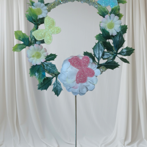 Virágos tortadísz 2.