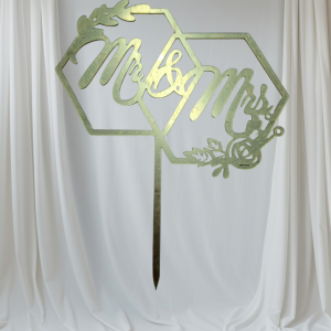 Mr&MRS arany beszúró