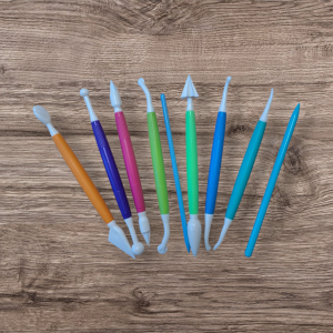 Marcipán fondant mintázó toll készlet