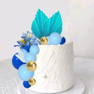 Tortadísz szett Kék-arany