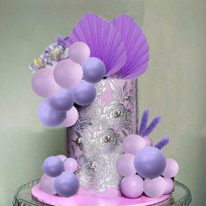 Tortadísz szett Lila vegyes