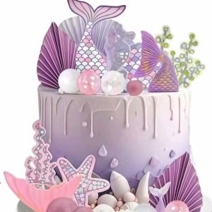 Sellős tortadekorációs szett